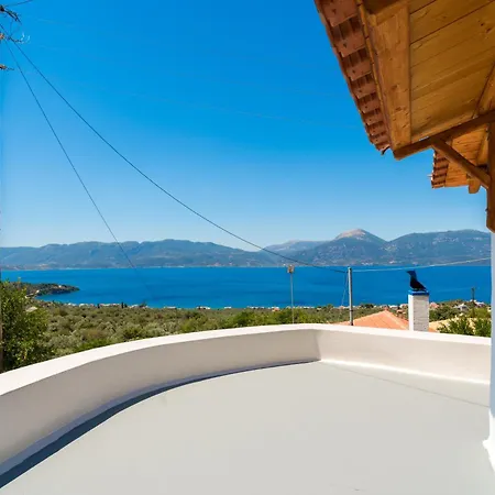 בית נופש Horizon View Stone Retreat -methana *